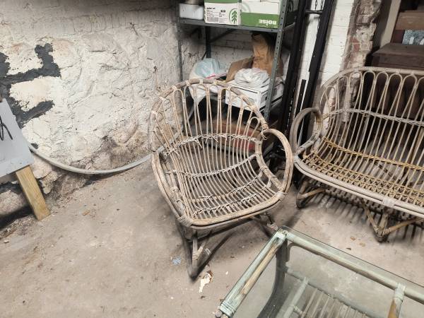 Juego de 4 piezas de ratán - $500 (lynn)63471346064641121