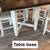 Dining room table and chairs 1 thumbnail