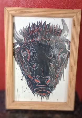 Lily Holleman Buffalo, acuarela original, Orange County Play, actriz de Hollywood a - 60 USD (Fallbrook)63471350588163120