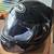 Arai black small motorcycle helmet 4 thumbnail