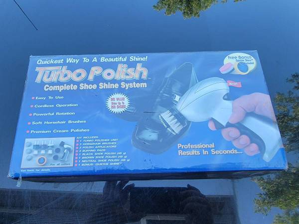 NEW Turbo Polish Complete Shoe Shine System 1