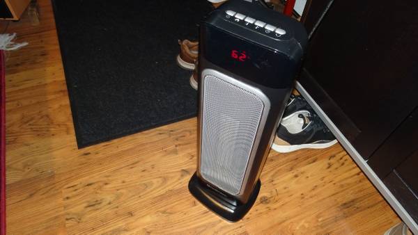 Comfort Zone Oscillating Tower Heater 1