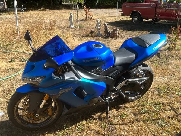 本日限定価格！大人気色★BLUE63 2022 Kawasaki ZX6R, K | JKBZXJH1XNA012282 | Bid History