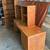 Wood office furniture - desk and side table / filing cabinet 6 thumbnail