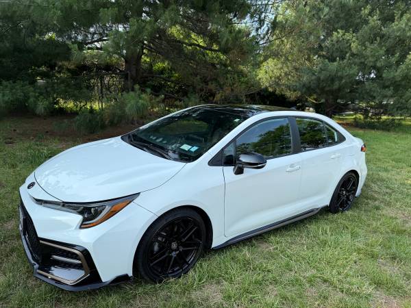 2022 Toyota Corolla SE Apex – 16K Miles – White – Mint Condition – Rare! - $24,200 (Astoria)63469752475395124