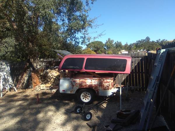 94 Dodge 2 gen long bed shell, topper, cap 1