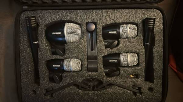 Shure PG6 drum mic kit 1