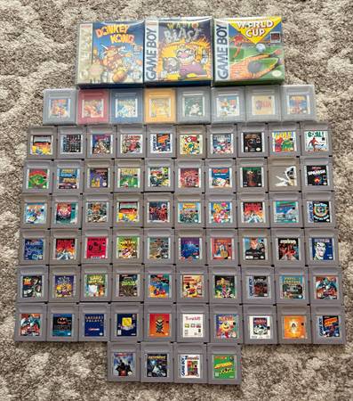 Nintendo gameboy games 1
