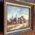 Antique/Vintage Framed Farm Scene Painting. Lot 2 4 thumbnail