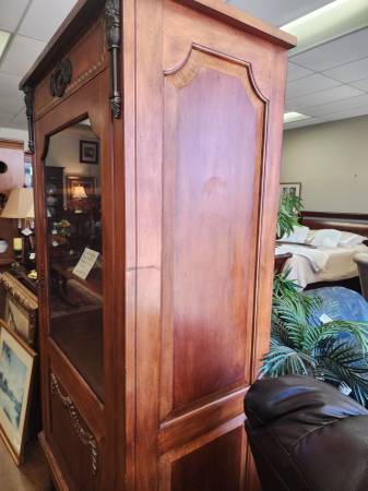 French Provincial Single Door Armoire/Bonnetiere-NOW - $999 (3221 Hwy 52W, Suite D, Pelham, AL)63440275788801123