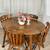 Solid Wood Kitchen Dining Table With 4 Chairs 4 thumbnail