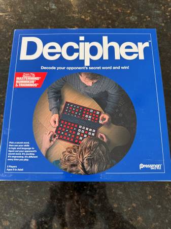 Decipher board game - still in sealed box! 1