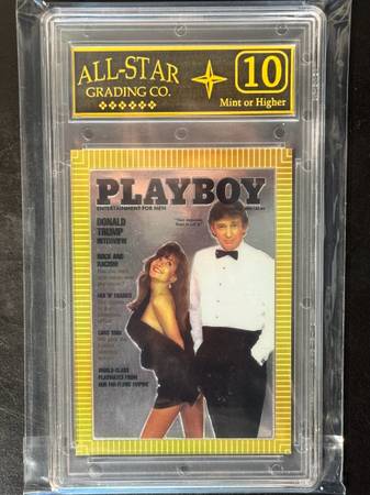 Trump 95 Playboy Cover Card - toys & games - by owner - sale