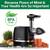 Omega H3000D Cold Press 365 Juicer Slow Masticating Extractor, Black 7 thumbnail