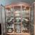Breakfront China/Curio Cabinet w/ Leaded Glass Doors 3 thumbnail