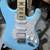 Sonic Blue Hardtail Strat-Style Electric Guitar reduced price 2 thumbnail