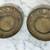 GROUP OF FOUR (4) VINTAGE CHINESE BRASS PLATES WITH ZODIAC FIGURES 4 thumbnail