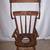 Vintage Antique Oak Potty Chair w/ Feeding Tray - planter 3 thumbnail