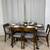 Mid-Century Modern Dining Table & 6 Chairs / Mesa Comedor Moderno Y 6 1 thumbnail