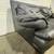 BLACK LEATHER LOVESEAT ITALIAN MOD DESIGN 1980'S SOFA 5 thumbnail