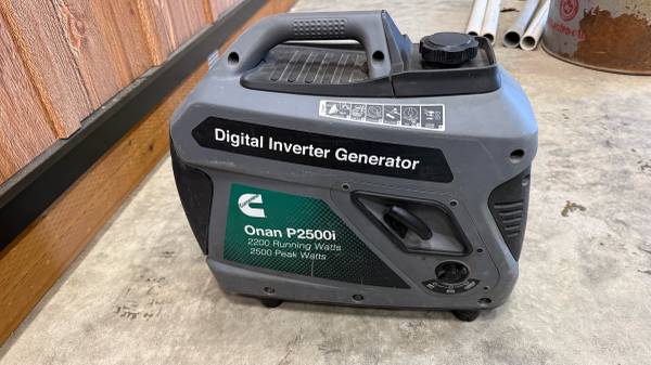 Onan P2500I Generator 1