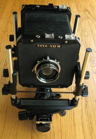 Toyo-View G 4x5  w/Schneider Kreuznach Symmar 210mm f5.6 370mm f12 EXC 1