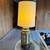 Vintage 1970's Green Ceramic Table Lamp-Boho-ALIG 2 thumbnail