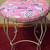 Decorative Petite Metal Stool 4 thumbnail