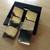 Fashion Gold Square Dangle Earrings 1 thumbnail