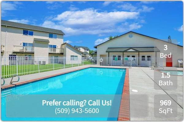 $1,542 / 3br - 969ft2 - Feel at home your first night! Fall in love with your 3 BR / 1.5 BA! (Richland - Easy access to Highway 240)63862923223937121
