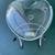 Heart shaped Glass Or Betta Fish Bowl Vase with Stand 1 thumbnail