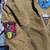 Men's american stitch patch jacket with hood size large 5 thumbnail
