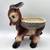 Vintage McCoy Ceramic Burro Donkey Basket Pattern Back Planter RARE 2 thumbnail