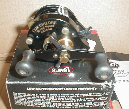 Vintage Lew's Speed Spool BB1NGH with Box and Papers NICE