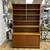 Danish Teak Veneer Large Bookcase. 7 Open Shelves & Cabinet. 1 thumbnail