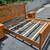 Solid wood king bed frame with double supported slats / 2 night stands 1 thumbnail
