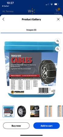 TIRE CABLES-Peerless for SUV/Lite Truck 1