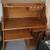 Oak Rolltop Desk, Locking Computer Desk 5 thumbnail
