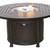 Brand new in box - Aluminum 5pc outdoor patio set w/50” round Fire table 2 thumbnail