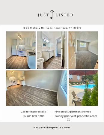 $1,075 / 1br - Love Where You Live! (Hermitage)63680193575939120