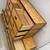 Mid century modern Raton basketweave bedroom set dresser & nightstands 11 thumbnail