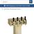 Perlick brass countertop draft beer tower 3 thumbnail