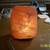 SMALL ORANGE AND WHITE HIMALAYAN SALT ROCK TABLE LAMPS 2 thumbnail