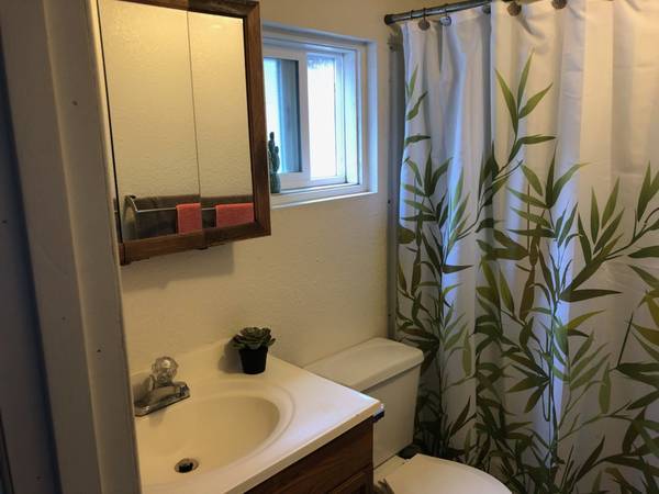 $855 / 1br - 525ft2 - Furnished 1br cottage for midterm rental - avail October 18 (Pacific Beach/Crown Point)63663854235777121