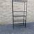 5 Shelf tier Complete chrome/blck shelving rack unit w 48×18×74″ Metro 4 thumbnail