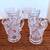 Fleur de Lis by Crystal Clear Industries Glass Mugs Set of 4 1 thumbnail