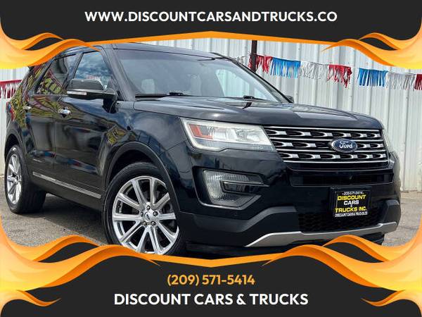 2016 FORD EXPLORER LIMITED SPORT UTILITY THIRD ROW SEAT SUN ROOF 1