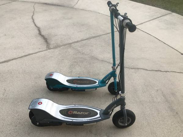 Two Razor Electric Scooters 1