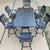 Patio Set Hanamint Lexington Outdoor Furniture 6 Swivel Seat Bar Height Dining 5 thumbnail