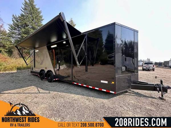 2026 Diamond Cargo 8.5×28 Race Trailer | Full Bath | Insulated | A/C 1